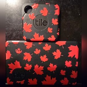 Tile Mate Tracker And Slim Wallet Tracker Limited Edition Oh CANADA! NWOT